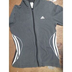 Adidas Women’s Size M Black Full Zip Up Jacket Hoodie